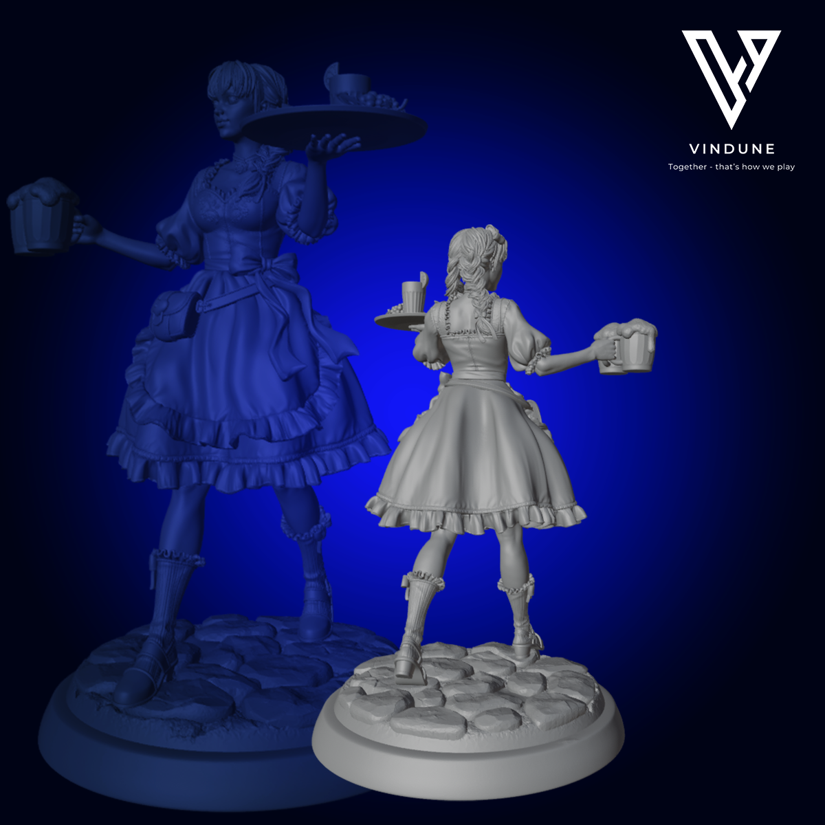 Wirtshausmädchen Set (Tavern Folk Set) - aus der Reihe The Unsung Heroes von White Werewolf Tavern