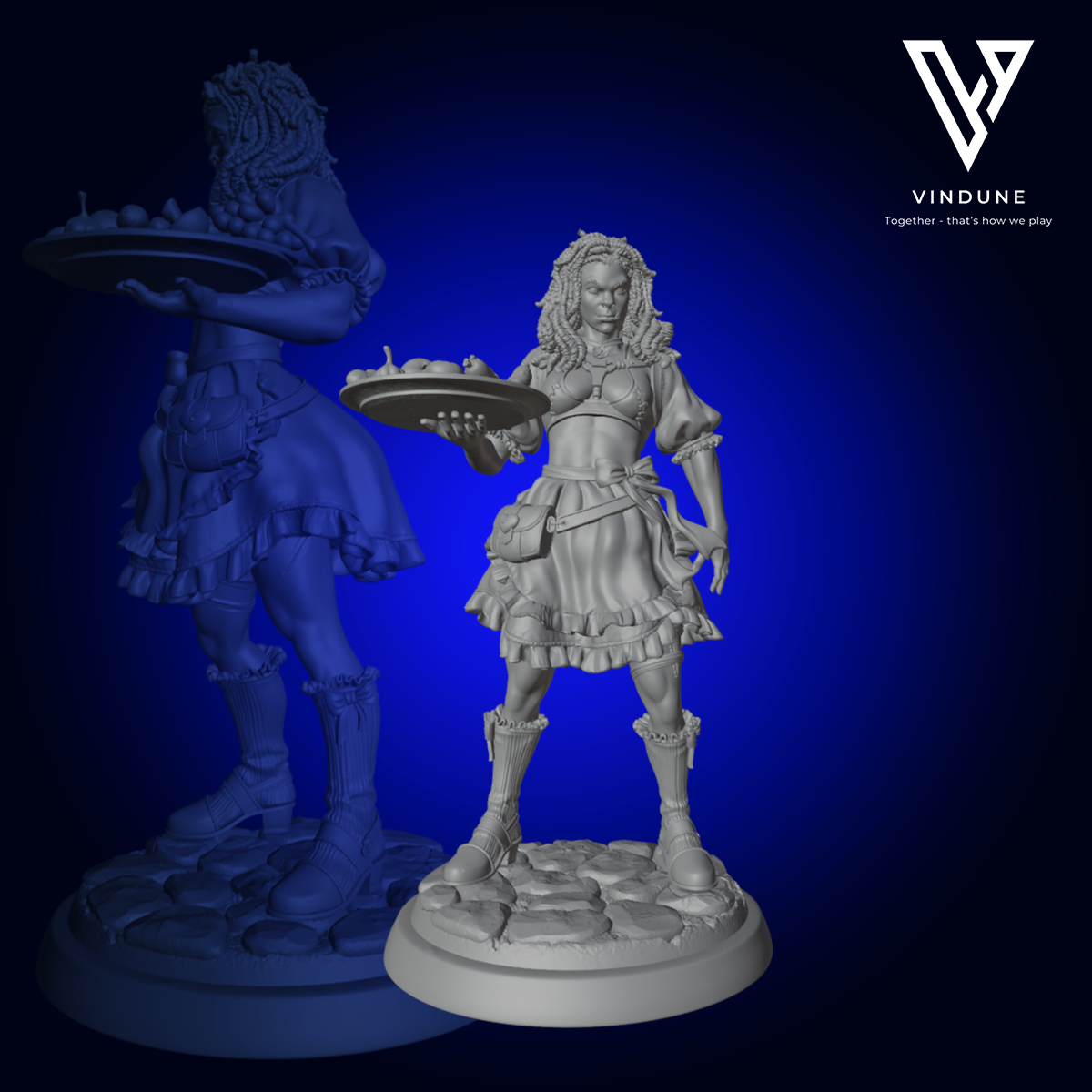 Wirtshausmädchen Set (Tavern Folk Set) - aus der Reihe The Unsung Heroes von White Werewolf Tavern