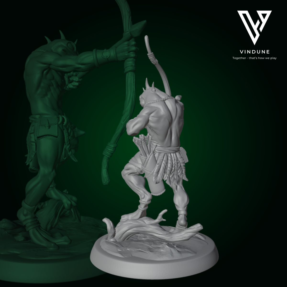 Frosch (Archer) (Frog Folk / Grippli) - von White Werewolf Tavern
