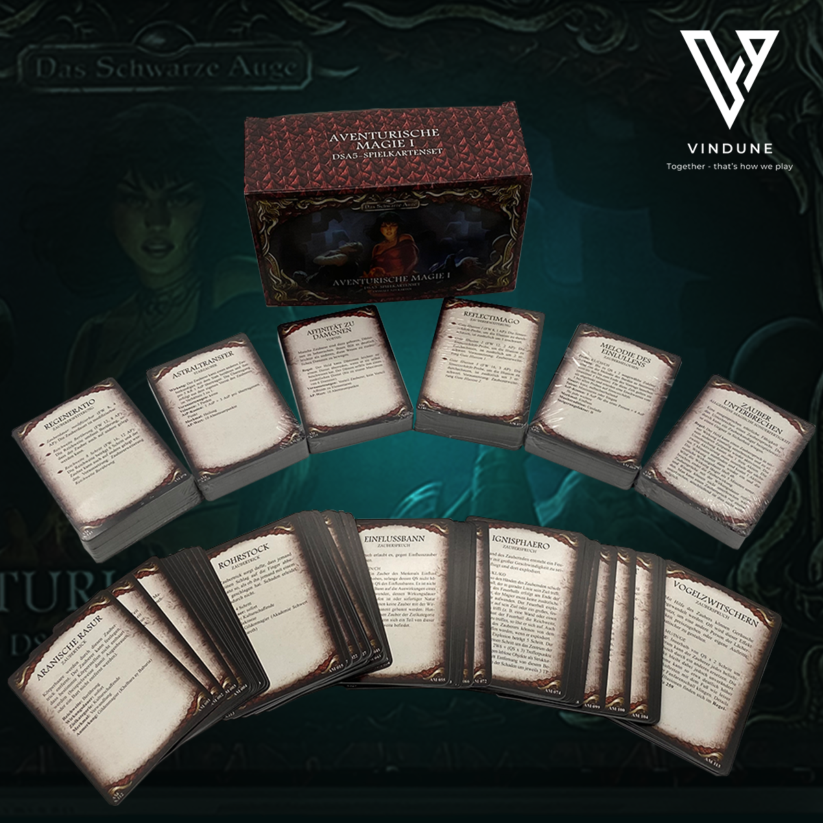 Das Schwarze Auge (DSA5) Kartenset Aventurische Magie 1