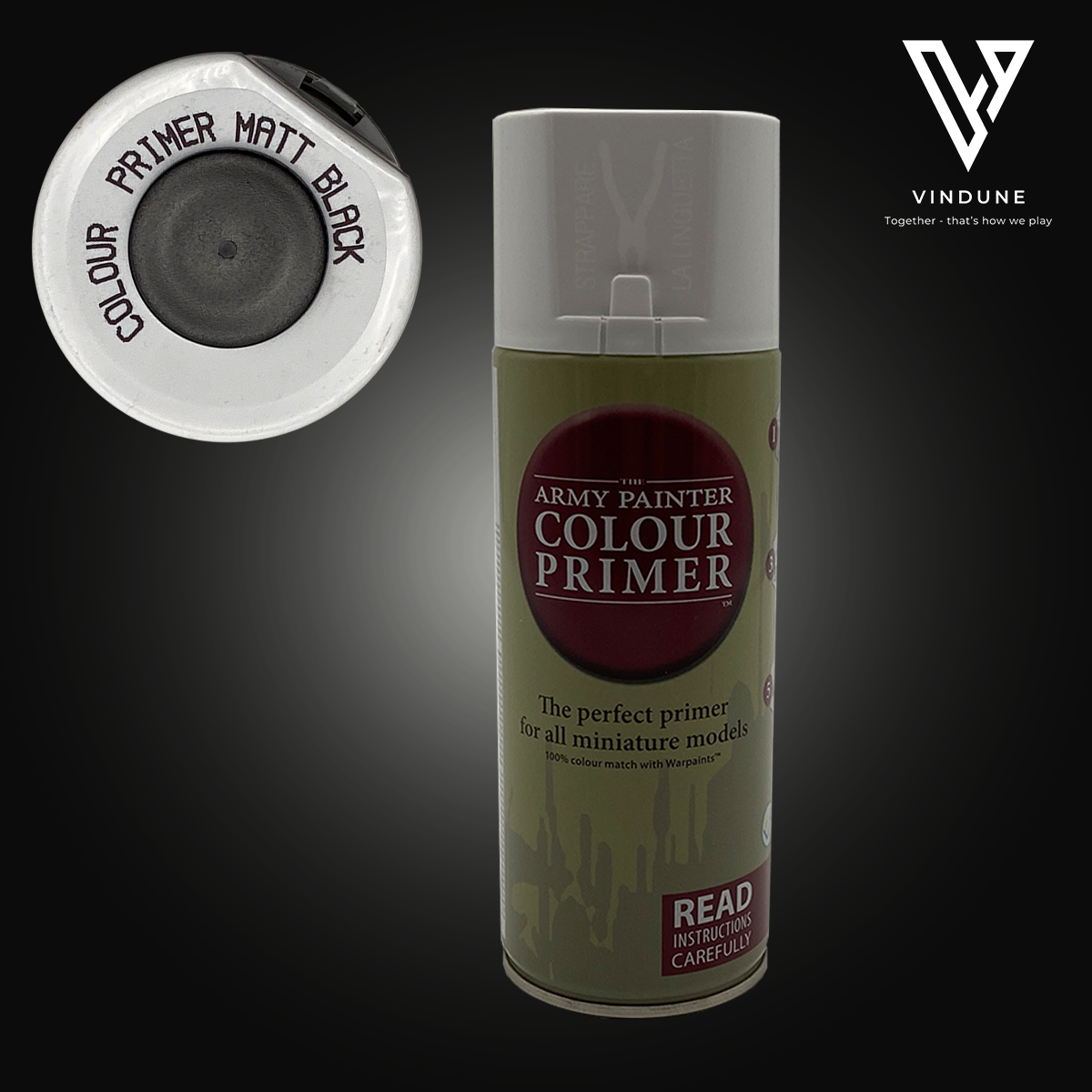 Base Primer Matt Black - von The Army Painter