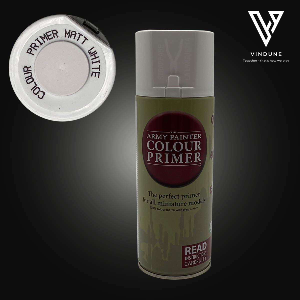 Base Primer Matt White - von The Army Painter
