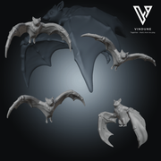 Fledermäuse 1-4 (Bats) - von White Werewolf Tavern