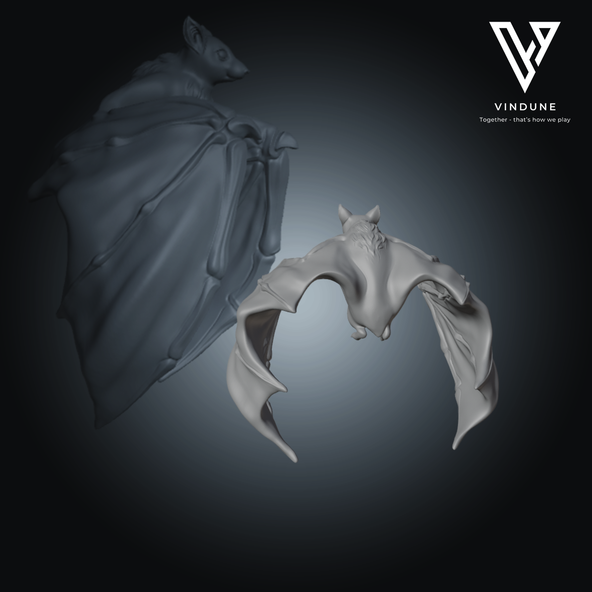 Fledermäuse 1-4 (Bats) - von White Werewolf Tavern