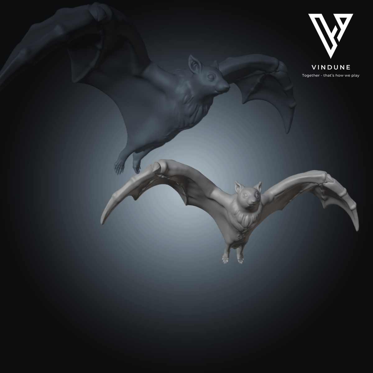 Fledermäuse 1-4 (Bats) - von White Werewolf Tavern