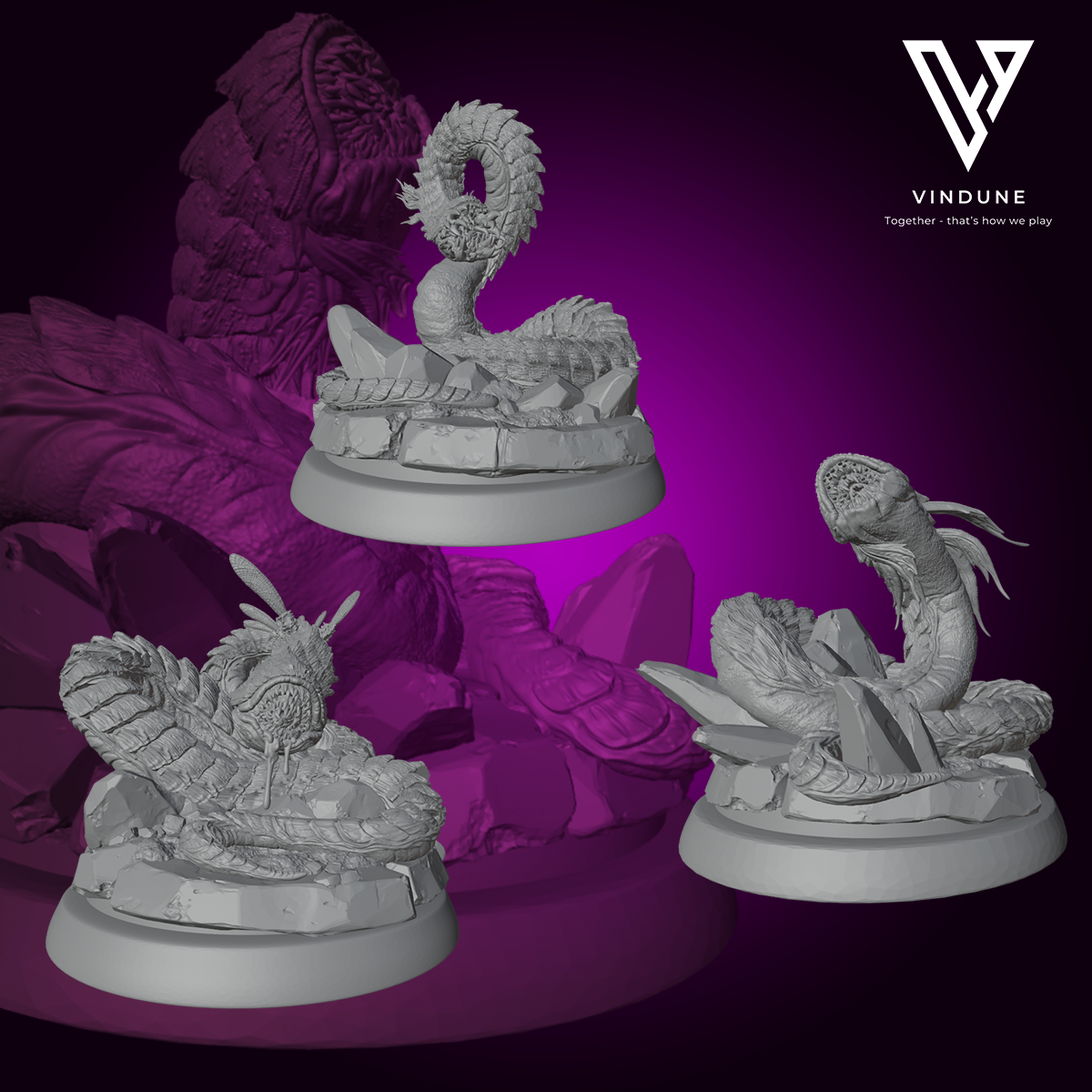 Blühende Spulenlaiche (Blooming Coilspawns) - Würmer/Wurm - aus der Reihe Thorns ans Whispers von White Werewolf Tavern