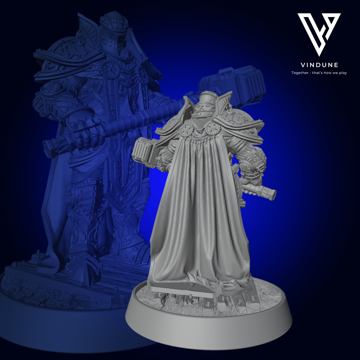 Paladin Set (Paladin Set) - aus der Reihe The Paladins of The Silver Lion von Daybreak Miniatures