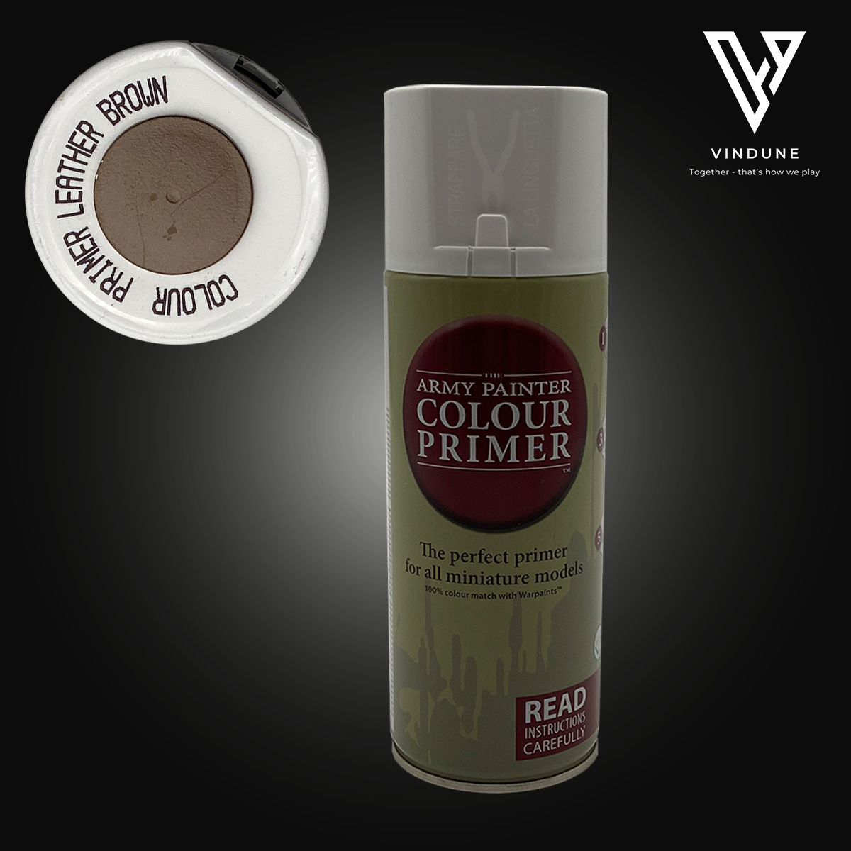 Colour Primer Leather Brown - von The Army Painter