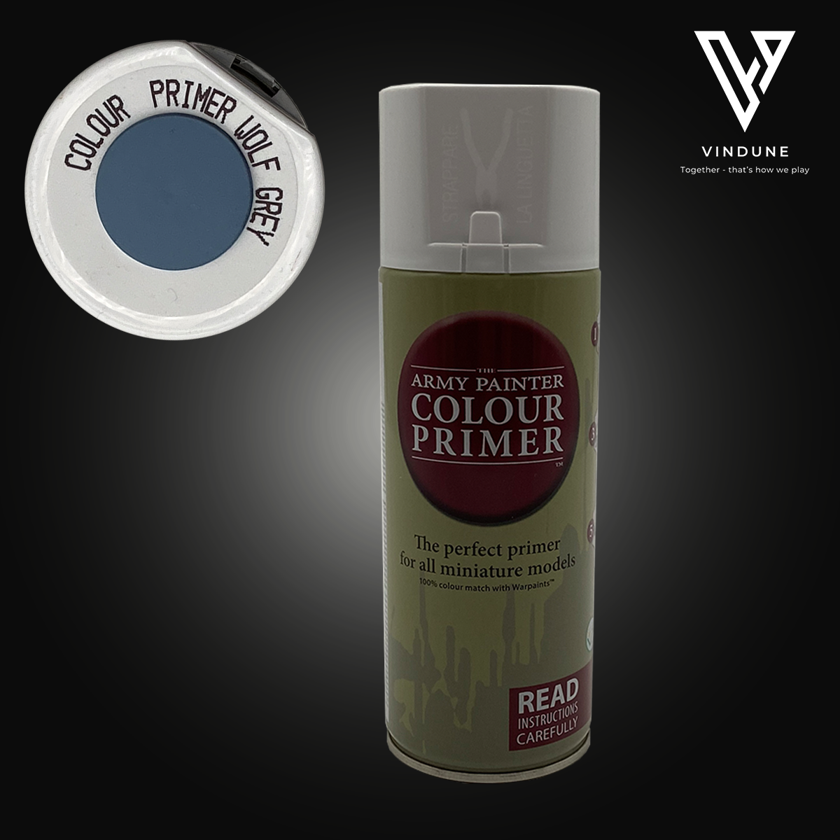 Colour Primer Wolf Grey - von The Army Painter