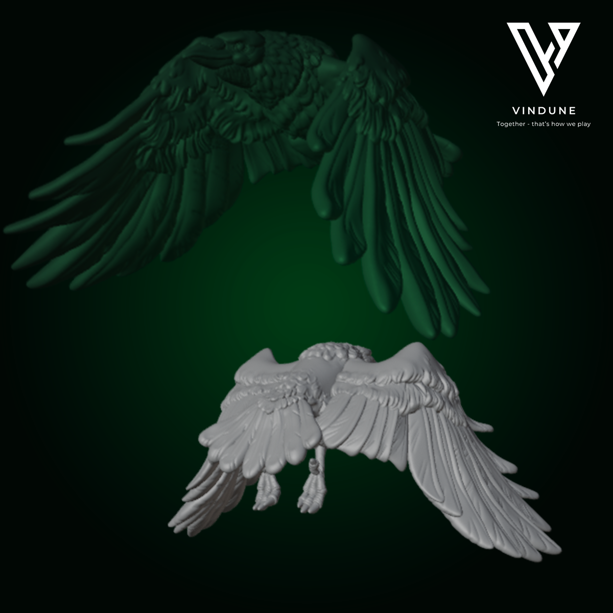 Krähen Set (Crow Set) - von White Werewolf Tavern