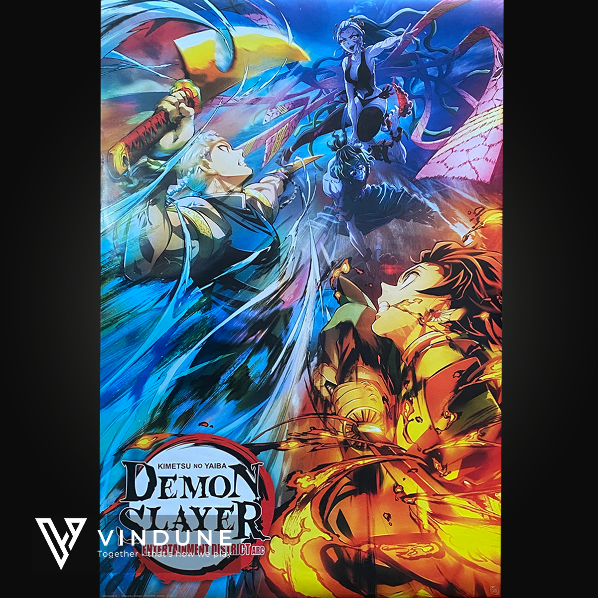 Poster 91,5 cm x 61 cm - Demon Slayer Key art 2