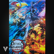 Poster 91,5 cm x 61 cm - Demon Slayer Key art 2