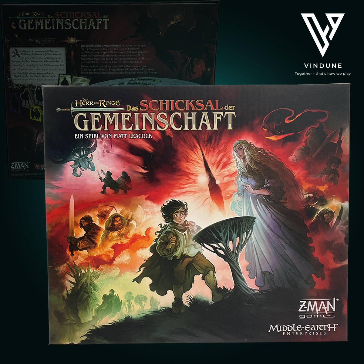 Der Herr der Ringe: Das Schicksal der Gemeinschaft - Brettspiel von Z-Man Games