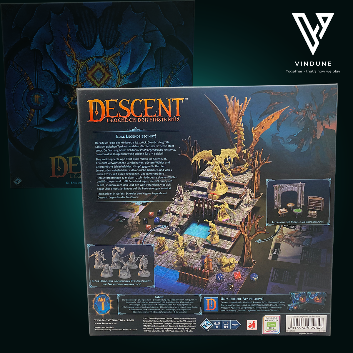 Descent: Legenden der Finsternis - Brettspiel von Fantasy Flight Games