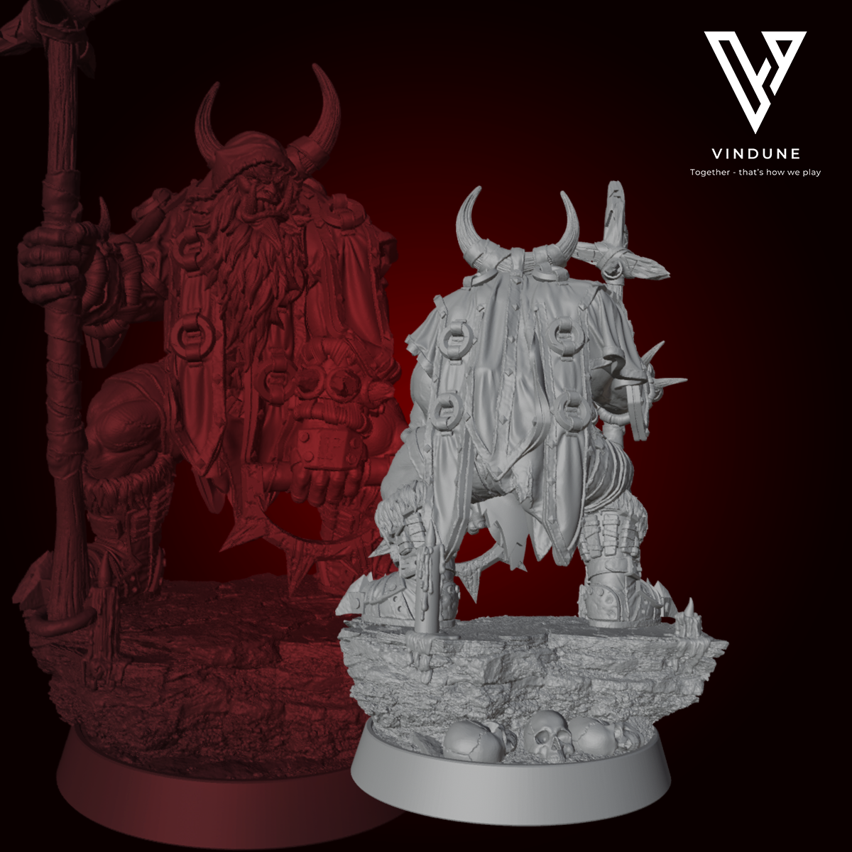 Ork - Söldner der Leere (Diogenes Zauberkampf) (Orc / Mercanary) - aus der Reihe Mercenaries of the Void von Daybreak Miniatures