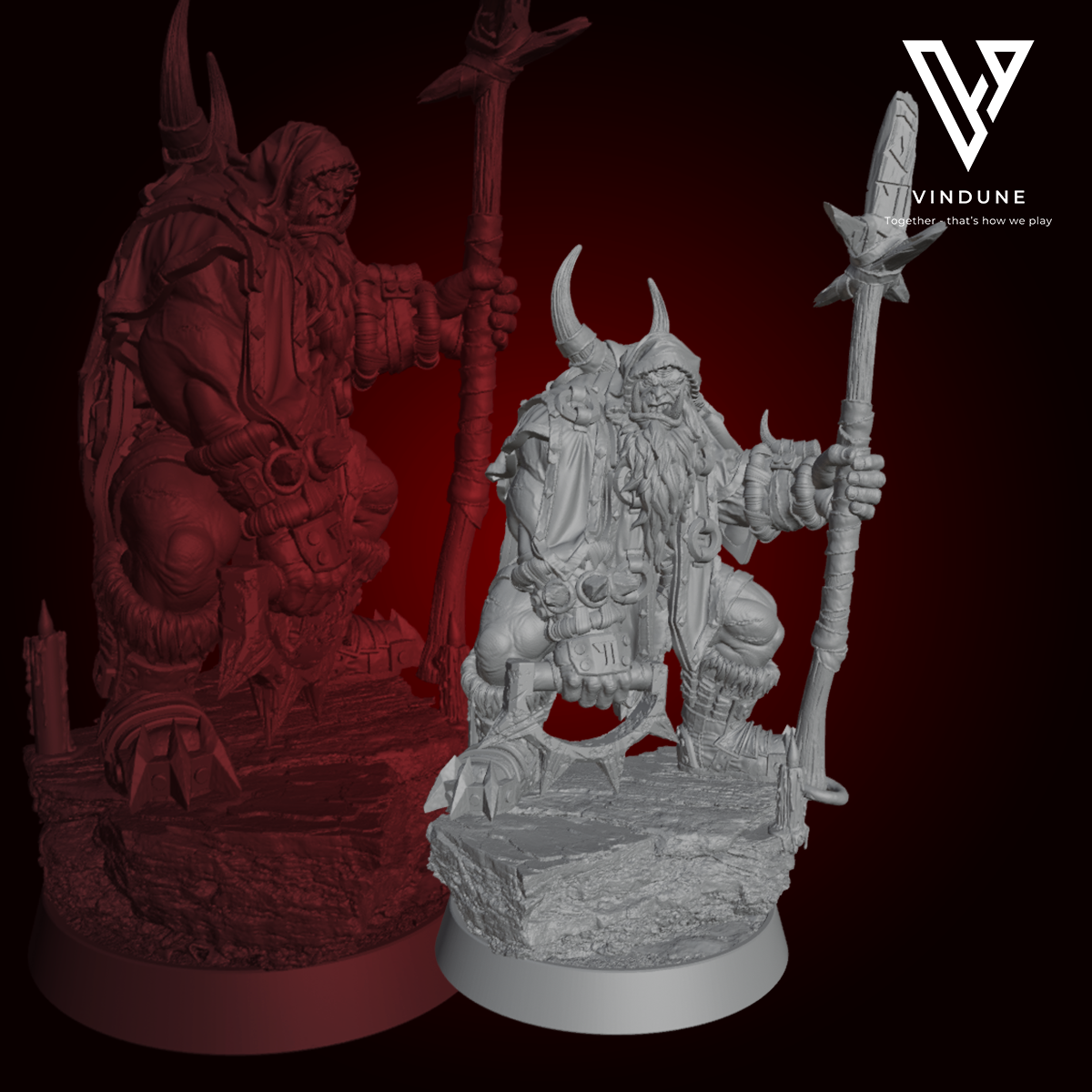 Ork - Söldner der Leere (Diogenes Zauberkampf) (Orc / Mercanary) - aus der Reihe Mercenaries of the Void von Daybreak Miniatures