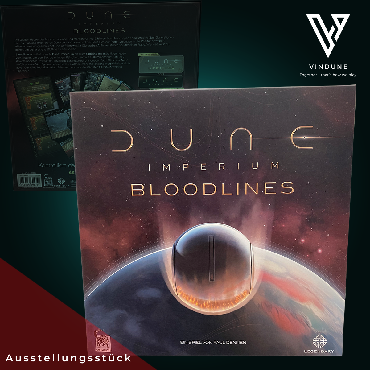 Dune: Imperium - Bloodlines [Erweiterung] - Brettspiel von Dire Wolf Digital - [Ausstellungsstück] - neuwertiger Zustand
