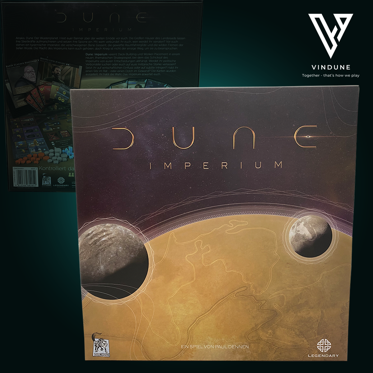 Dune: Imperium - Brettspiel von Disto Studio - Nominierung zum Kennerspiel des Jahres 2022