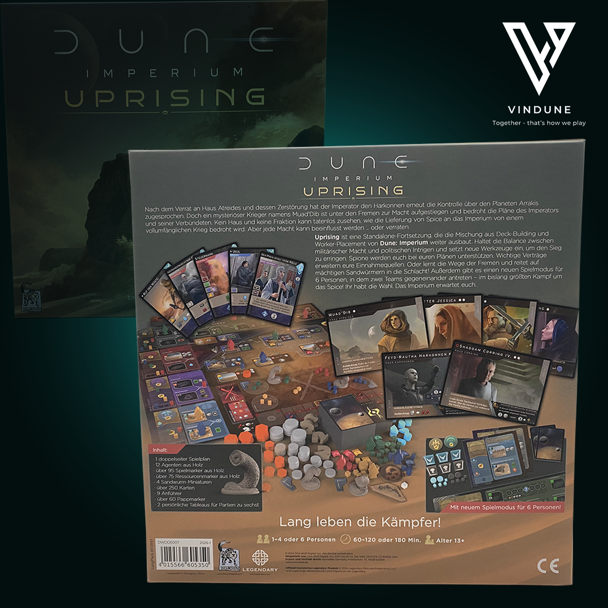 Dune: Imperium – Uprising - Brettspiel von Dire Wolf Digital