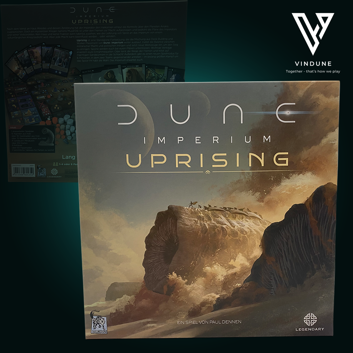 Dune: Imperium – Uprising - Brettspiel von Dire Wolf Digital