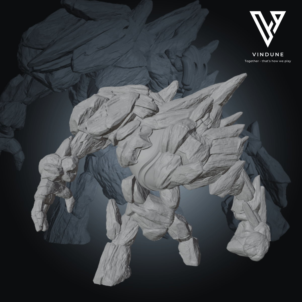 Stein-Golem (Stone Golem) - von White Werewolf Tavern