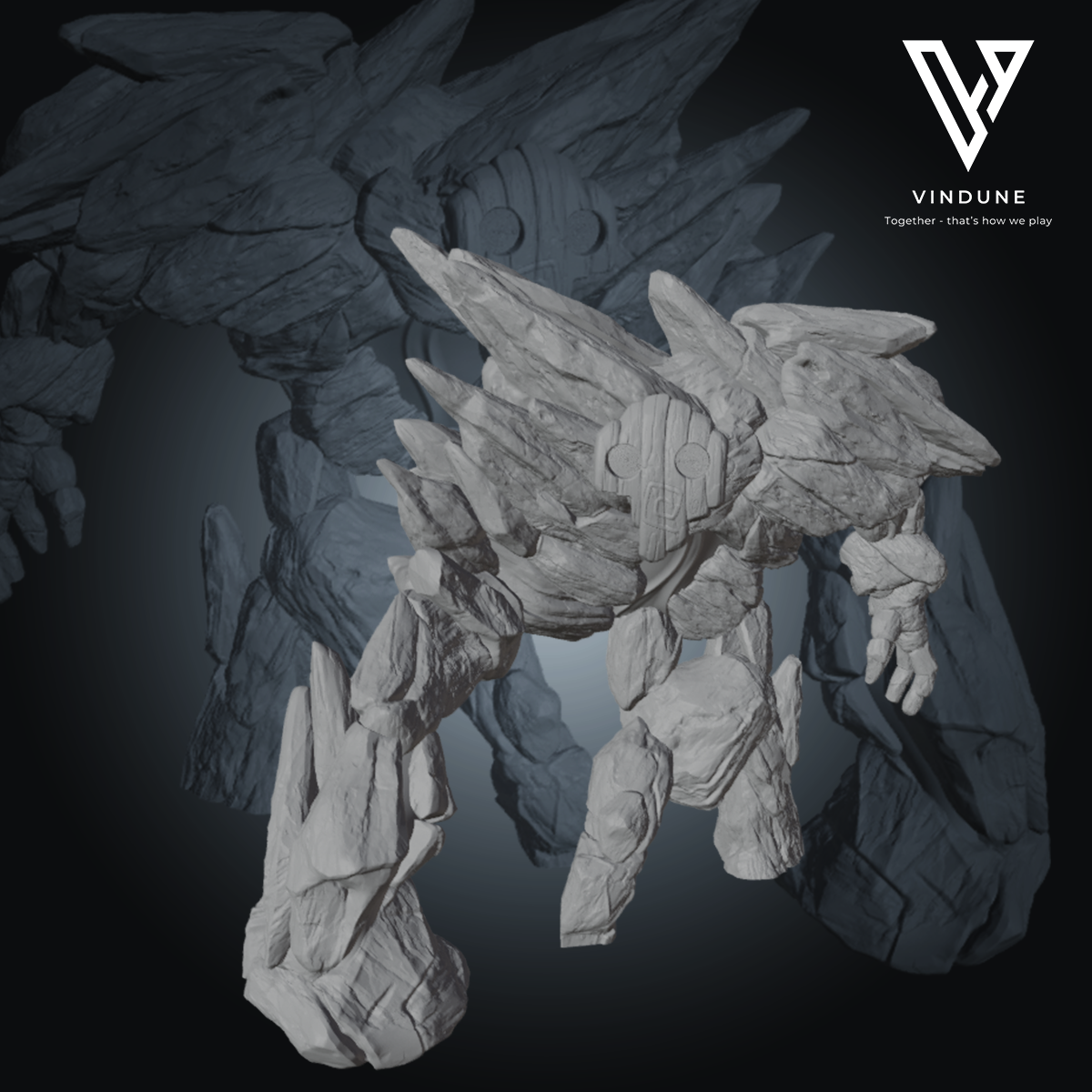 Stein-Golem (Stone Golem) - von White Werewolf Tavern