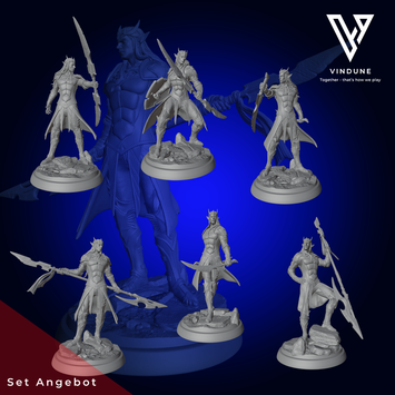 Elfen Krieger Set (Elven Warrior Set) - aus der Reihe The Young Blood von White Werewolf Tavern