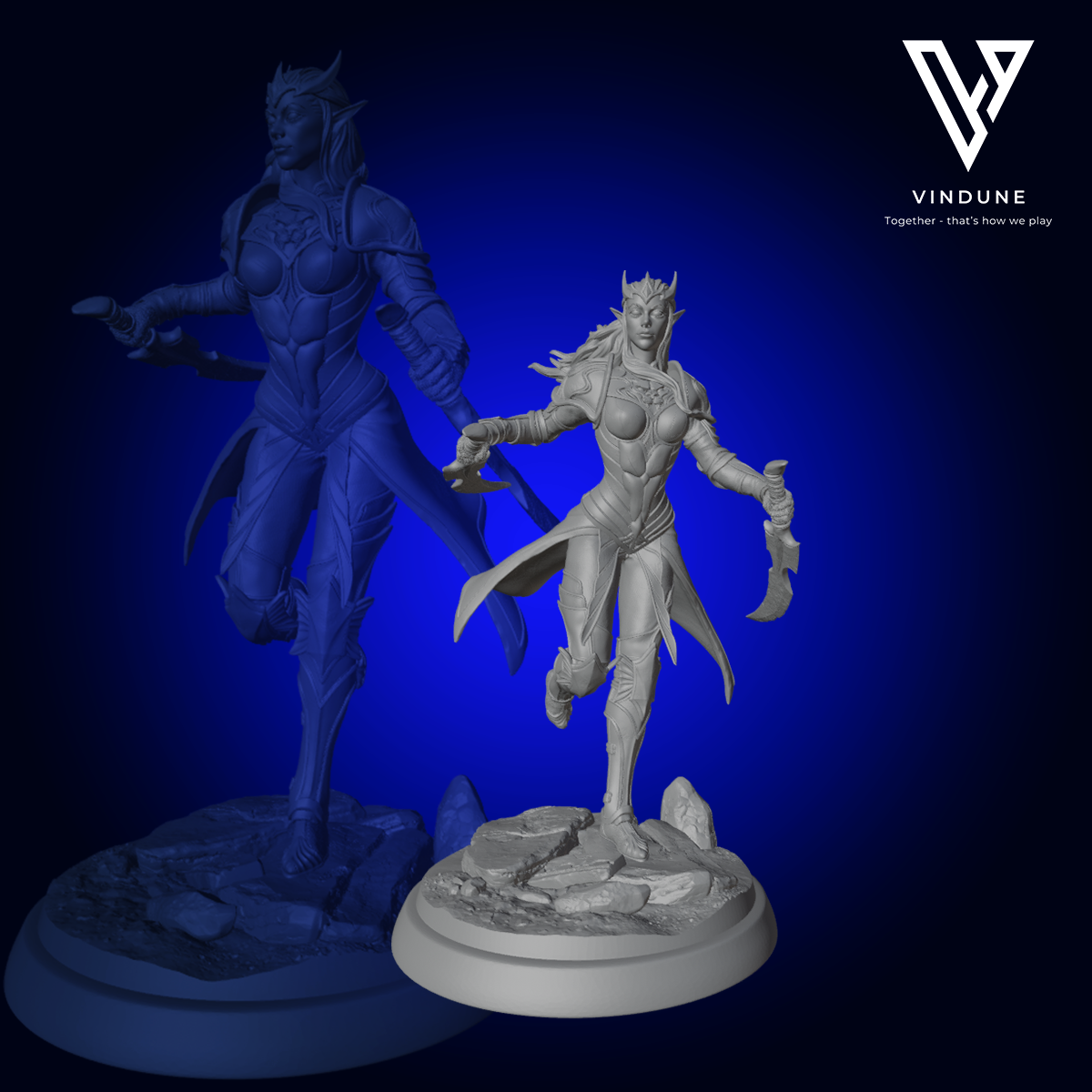 Elfen Kriegerinnen Set (Elven Warrior Set) - aus der Reihe The Young Blood von White Werewolf Tavern