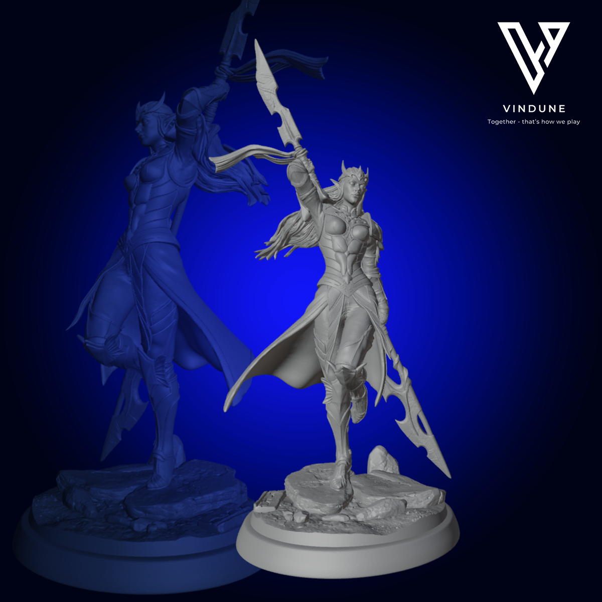 Elfen Kriegerinnen Set (Elven Warrior Set) - aus der Reihe The Young Blood von White Werewolf Tavern