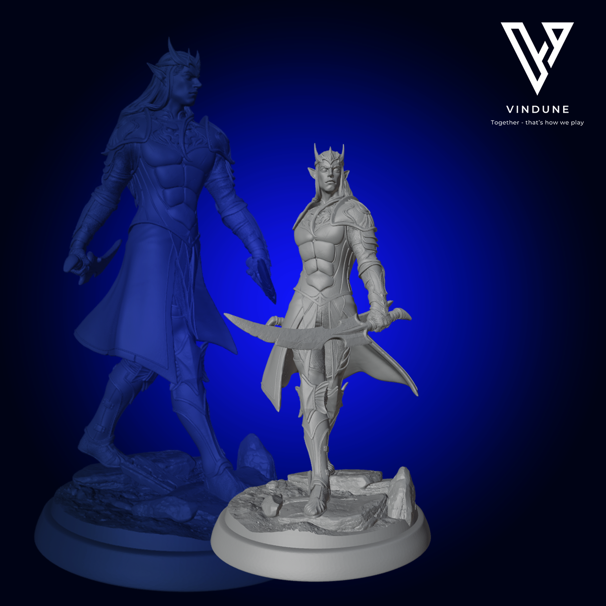 Elfen Krieger Set (Elven Warrior Set) - aus der Reihe The Young Blood von White Werewolf Tavern