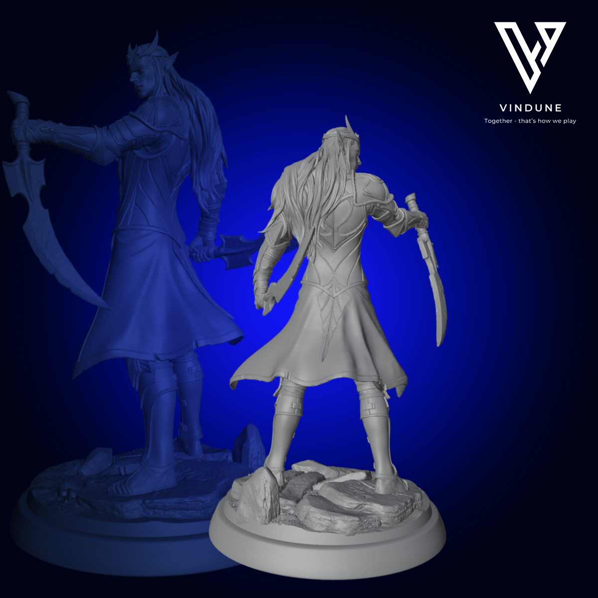 Elfen Krieger Set (Elven Warrior Set) - aus der Reihe The Young Blood von White Werewolf Tavern
