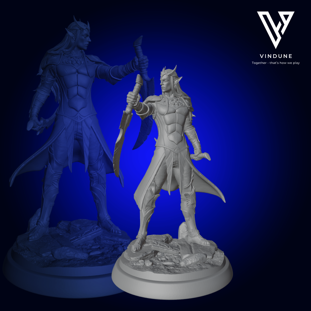 Elfen Krieger Set (Elven Warrior Set) - aus der Reihe The Young Blood von White Werewolf Tavern
