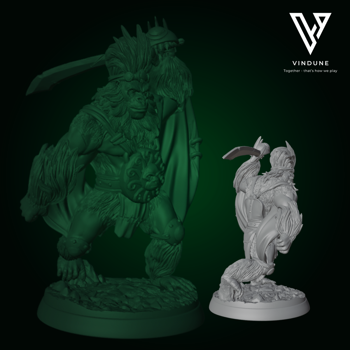 Affen Set (Monkey Set) - aus der Reihe Monkey Valley von White Werewolf Tavern