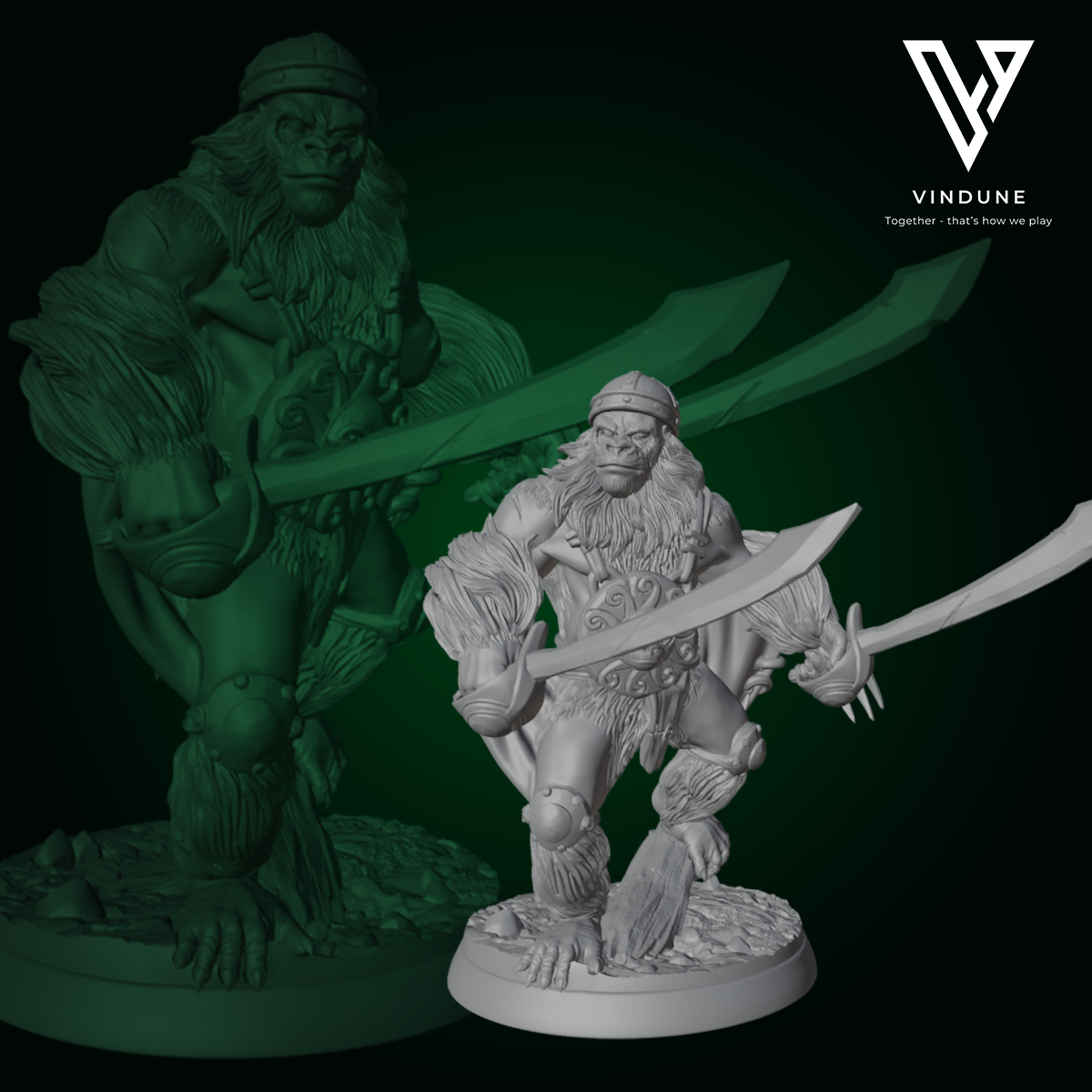 Königlicher Affengardist 1-6 (Royal Monkey Guard) - von White Werewolf Tavern