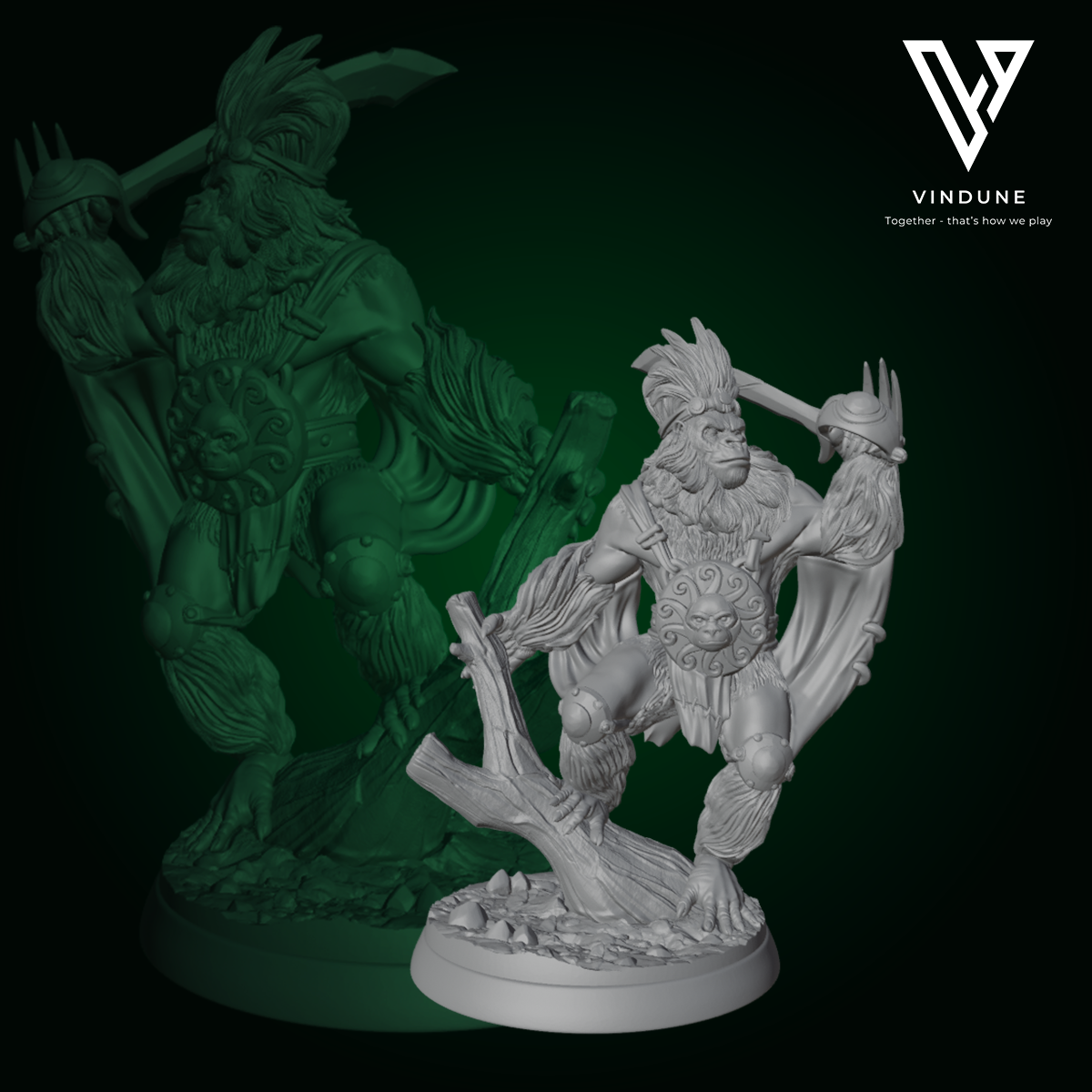 Königlicher Affengardist 1-6 (Royal Monkey Guard) - von White Werewolf Tavern