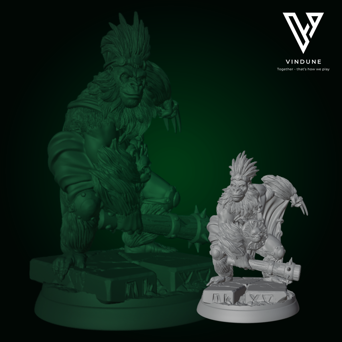 Königlicher Affengardist 1-6 (Royal Monkey Guard) - von White Werewolf Tavern