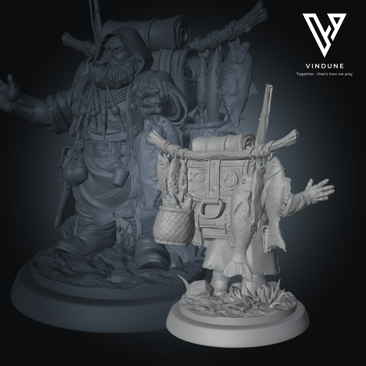 Zwerg Händler (Gorvin Gristlehook, the Drift-meat Dealer) (Dwarf / Traveling Merchant) - aus der Reihe Cirque Phantasmagoria Part 2: The rot Beneath von White Werewolf Tavern