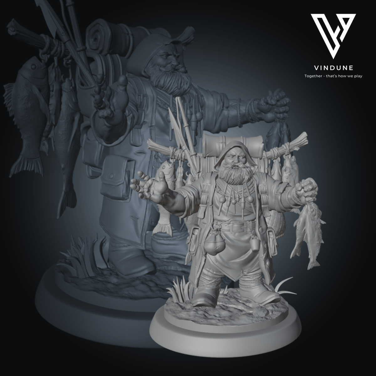 Zwerg Händler (Gorvin Gristlehook, the Drift-meat Dealer) (Dwarf / Traveling Merchant) - aus der Reihe Cirque Phantasmagoria Part 2: The rot Beneath von White Werewolf Tavern