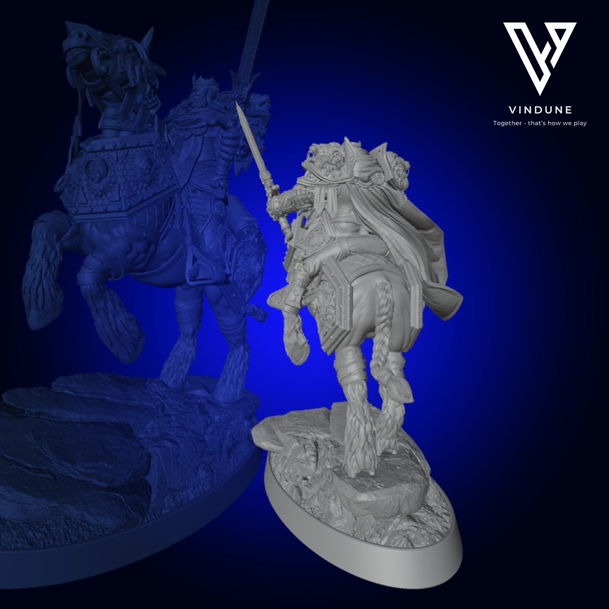Paladin Set (Paladin Set) - aus der Reihe The Paladins of The Silver Lion von Daybreak Miniatures