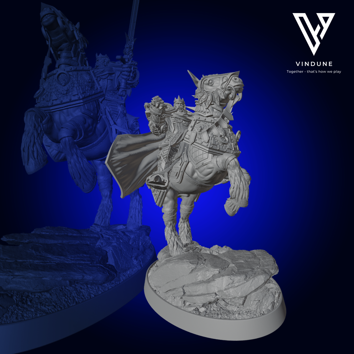 Paladin (Grand Prêtre Ferdinand du Lion d'Argent ) (Paladin / Sword Warrior) - aus der Reihe The Paladins of The Silver Lion von Daybreak Miniatures
