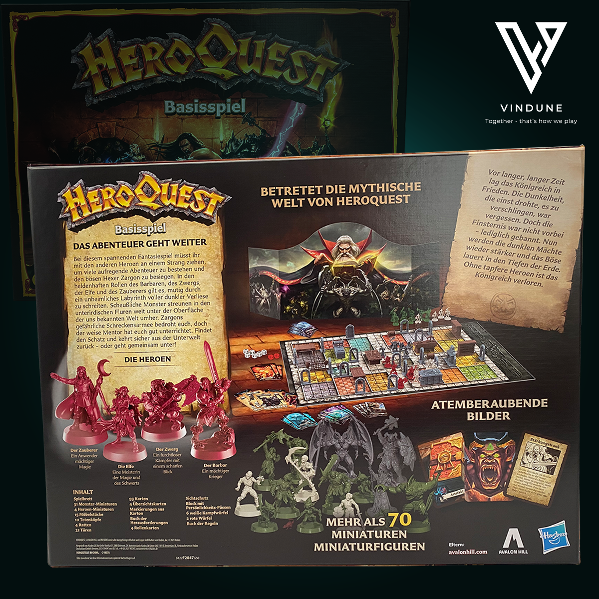 HeroQuest: Basisspiel - Brettspiel von Avalon Hill
