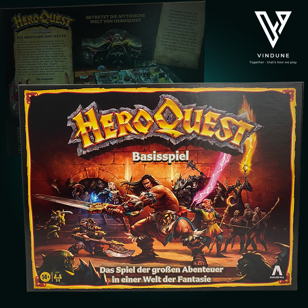 HeroQuest: Basisspiel - Brettspiel von Avalon Hill