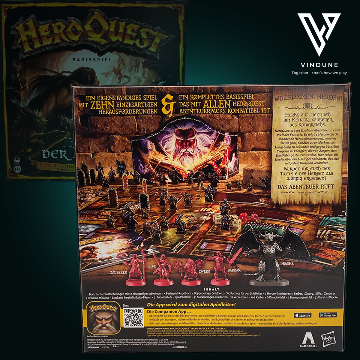 HeroQuest: Der Aufbruch - Brettspiel von Avalon Hill