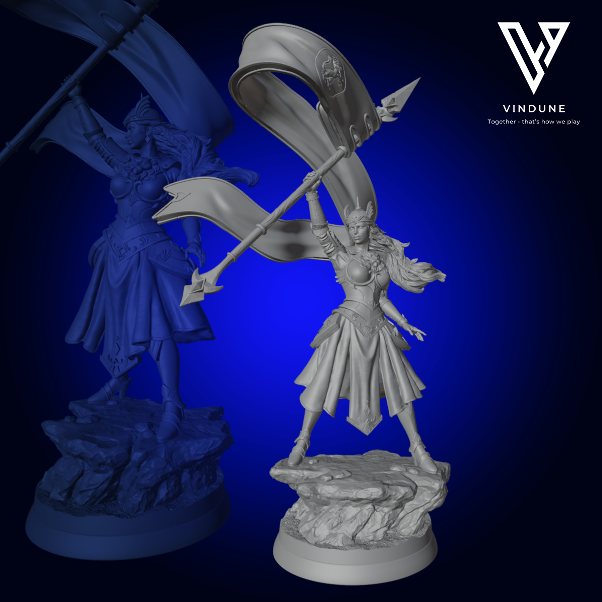 Heldin (Katharina) (Heroine / Spearwoman) - aus der Reihe Order of the Golden Fury von White Werewolf Tavern