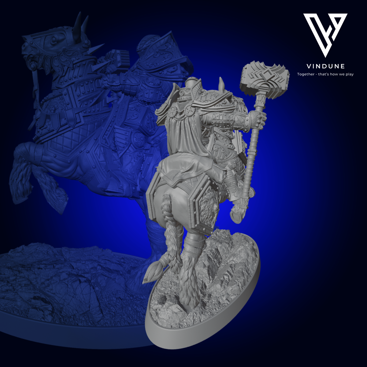 Paladin Set (Paladin Set) - aus der Reihe The Paladins of The Silver Lion von Daybreak Miniatures