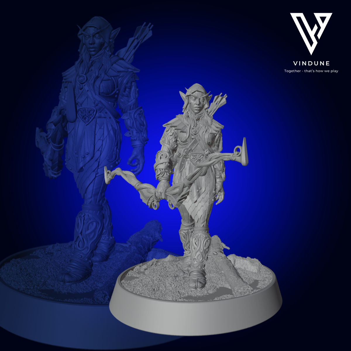 Elfen Set - (Elve Set) - aus der Reihe The Elves of the High Hollow von Daybreak Miniatures