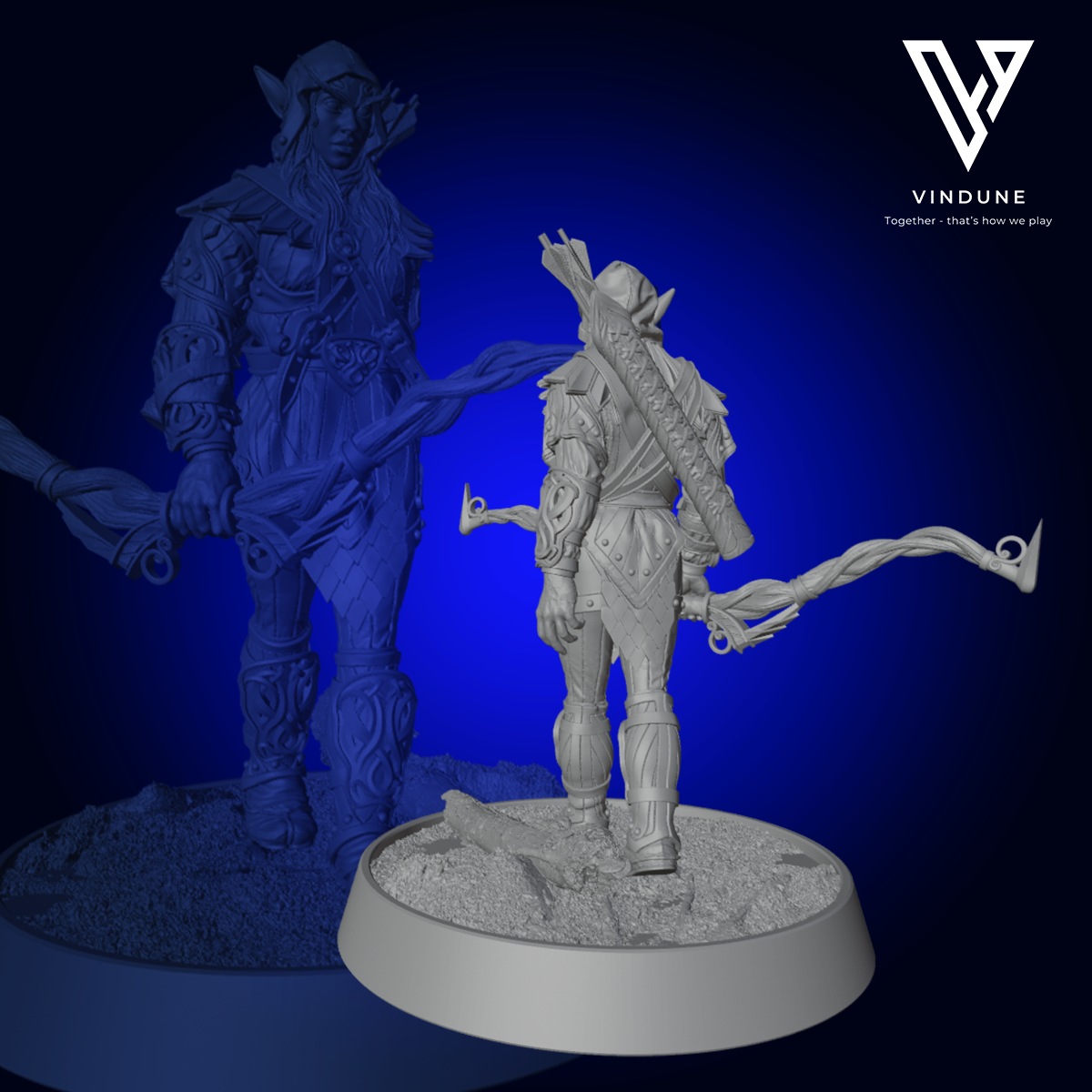 Elfen Set - (Elve Set) - aus der Reihe The Elves of the High Hollow von Daybreak Miniatures