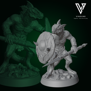 Echse Krieger B (Lizard Folk) - von Dungeon Dog