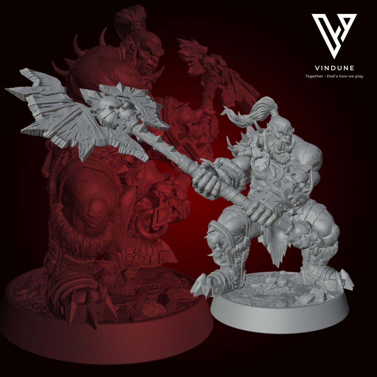 Ork Set (Söldner der Leere) - Orc Set - (Mercenaries of the Void) - aus der Reihe Mercenaries of the Void von Daybreak Miniatures