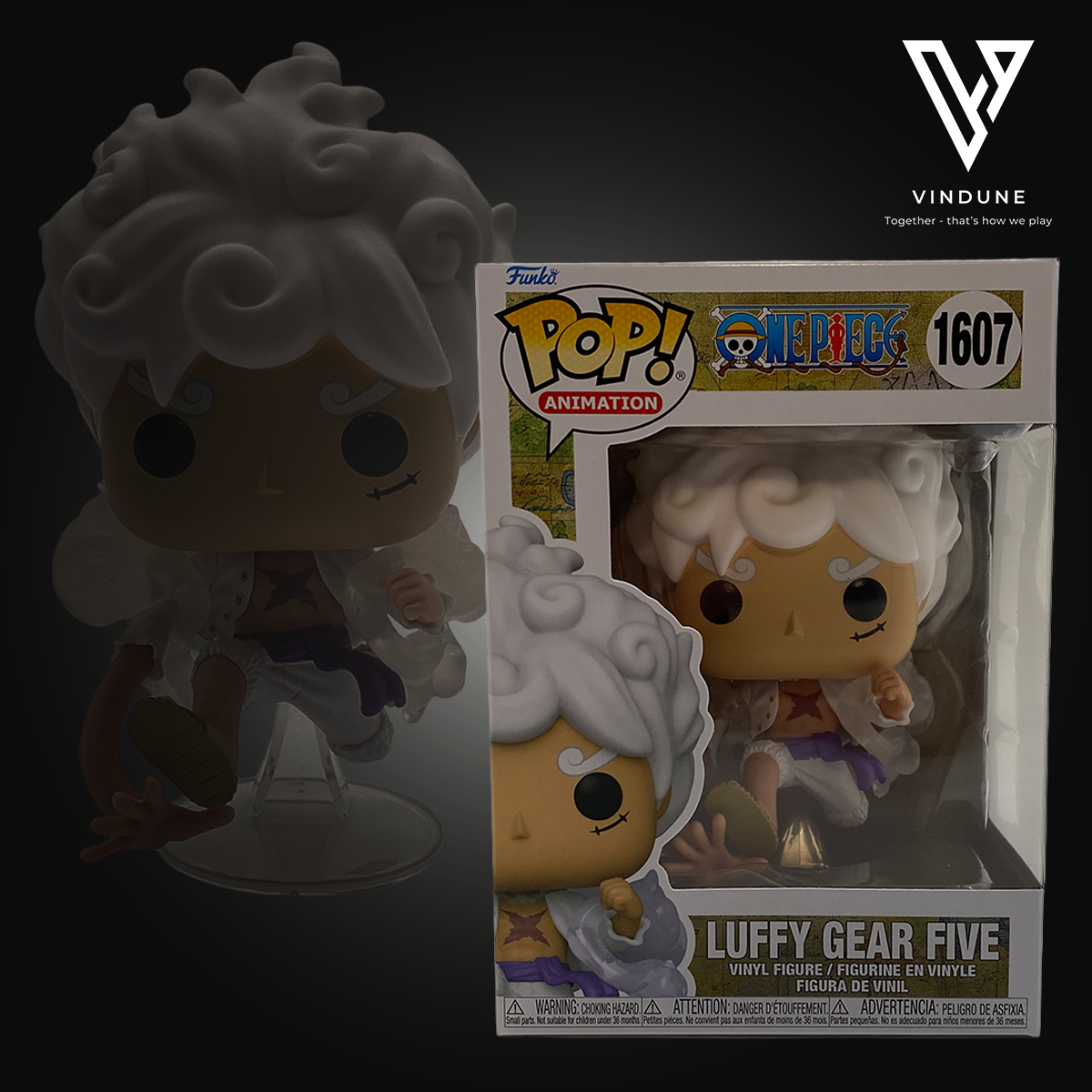 Funko POP! Animation One Piece - Luffy Gear Five - Nr.: 1607